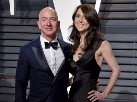 Jeff Bezos' ex-wife MacKenzie Scott holds an astonishing net worth of&nbsp;$57 billion&nbsp;as of February 2021.